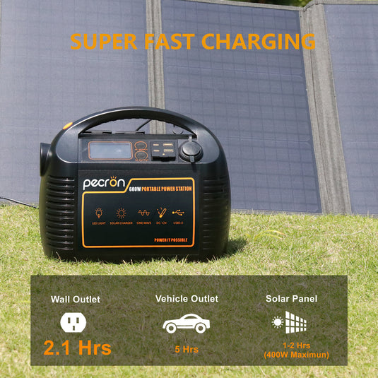 Pecron P600 fast charging