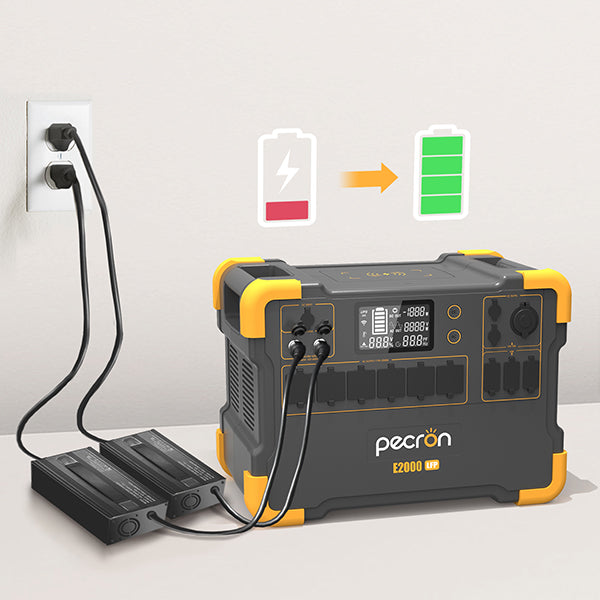 Load image into Gallery viewer, PECRON E2000LFP | Portable Power Station 2000W/1920Wh
